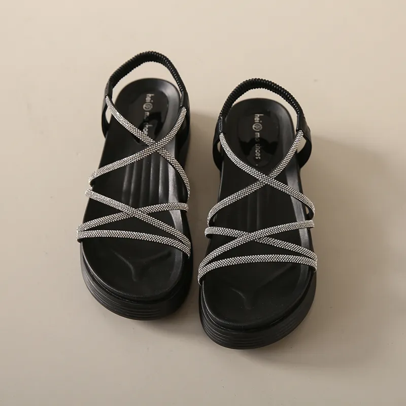 EGCHI One Strap Sandals Women's-3