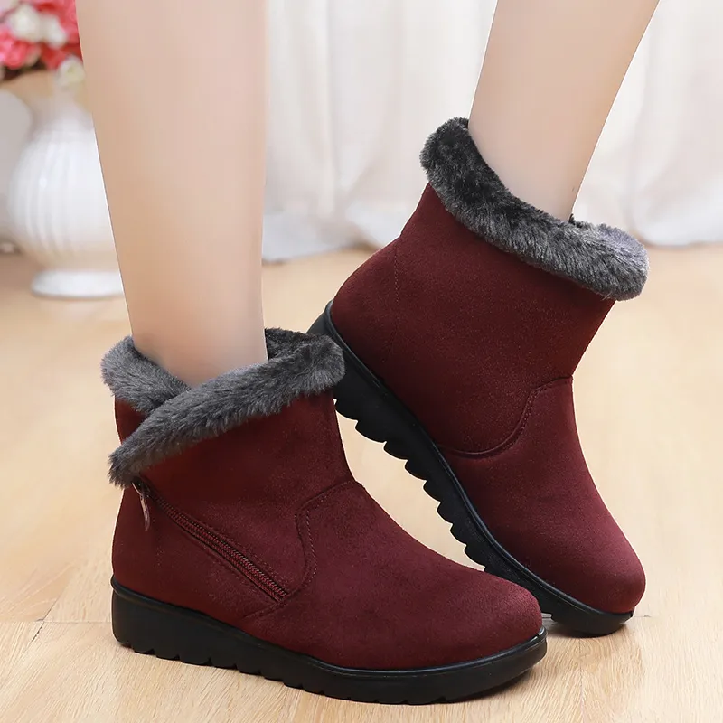EGCHI Warm Short Snow Boots Unisex-23