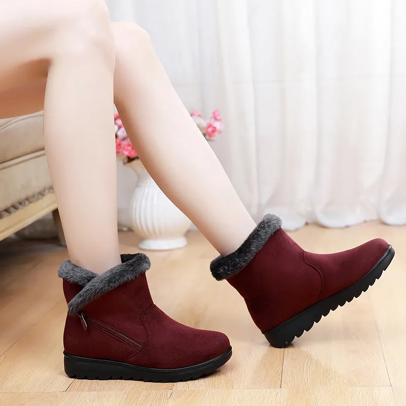 EGCHI Warm Short Snow Boots Unisex-22
