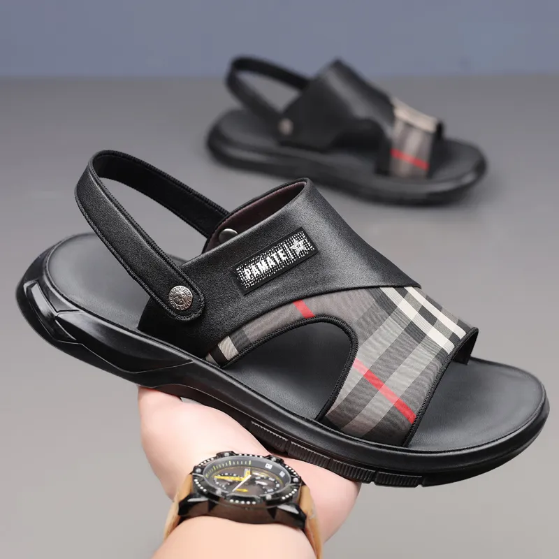 Captain Illy Beach Sandals Men's Black-4