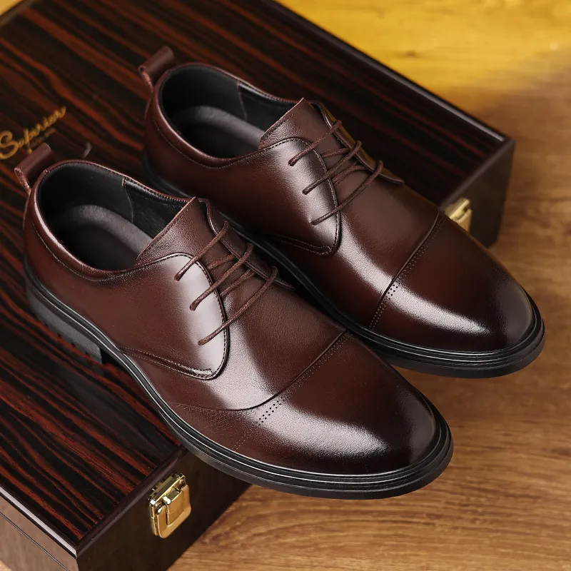 EGCHI Dress Shoes Unisex Low Top-10