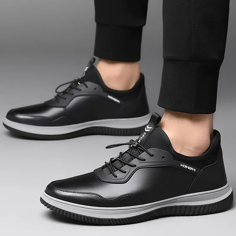 EGCHI Men's Casual Shoes Men Low Top-6