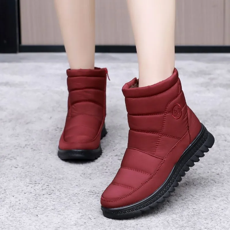 EGCHI Warm Short Snow Boots Women's-2
