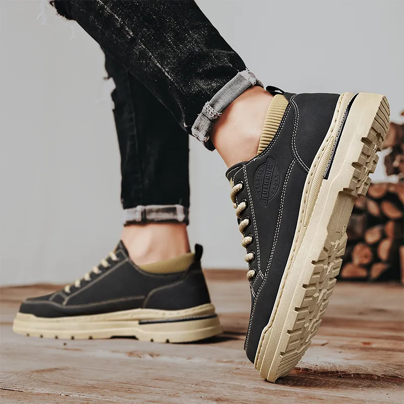 EGCHI Low Top Casual Shoes Men's-11