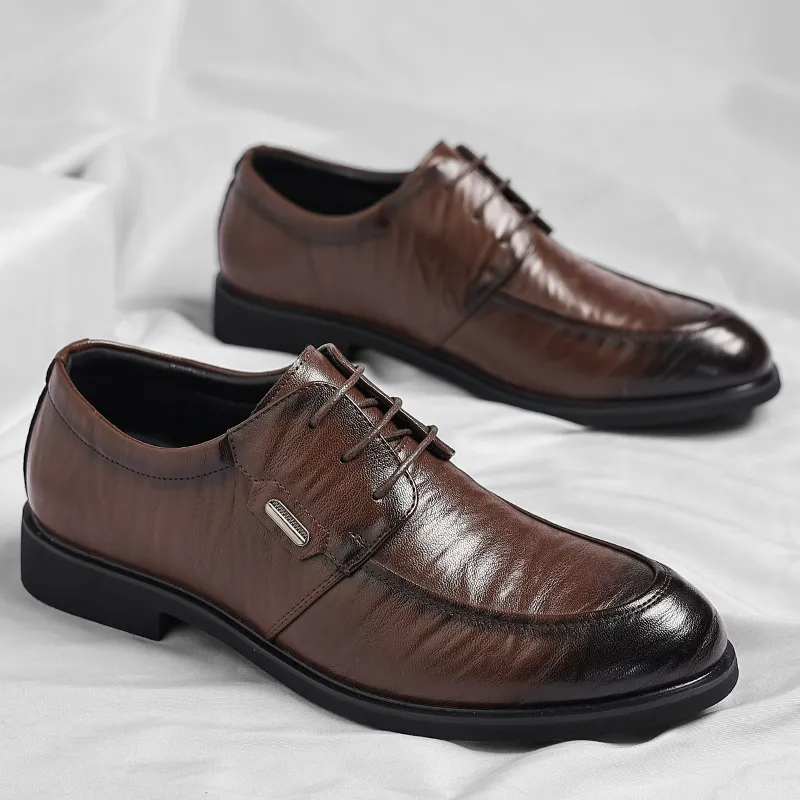 EGCHI Dress Shoes Unisex Low Top-11