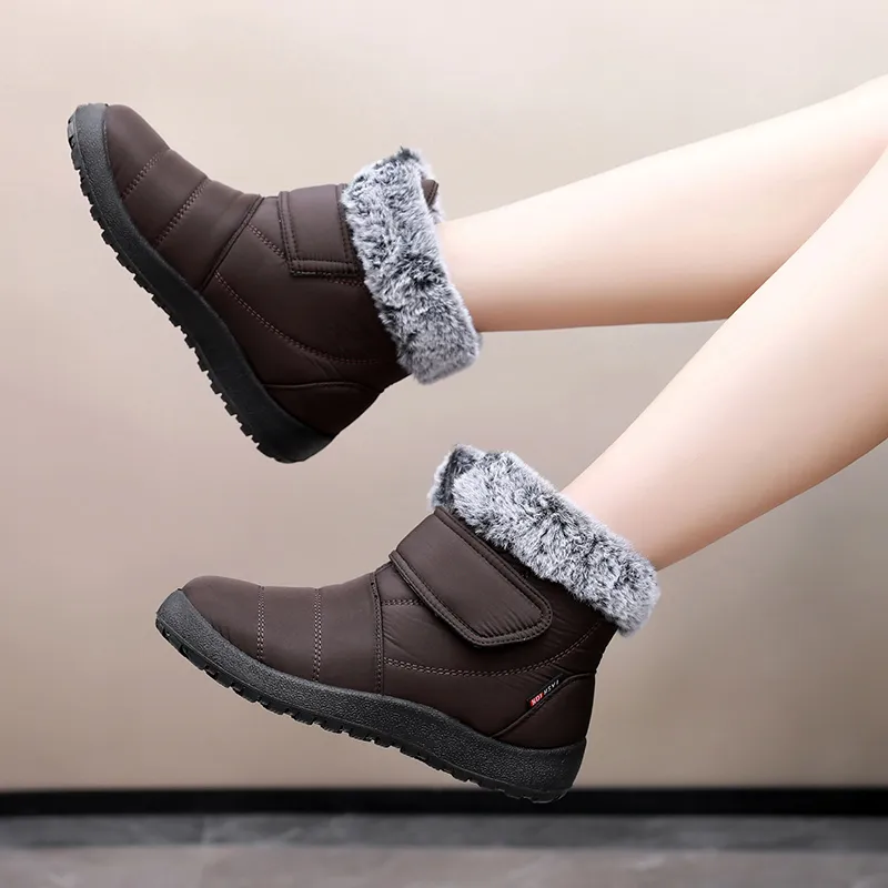 EGCHI Warm Short Snow Boots Women's-13