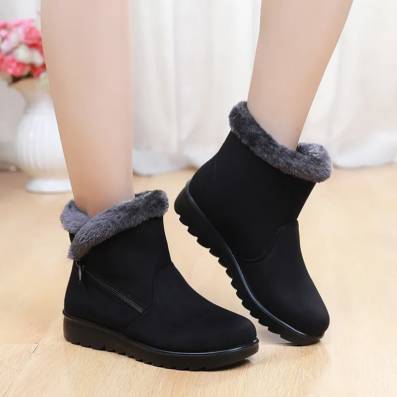 EGCHI Warm Short Snow Boots Unisex-1