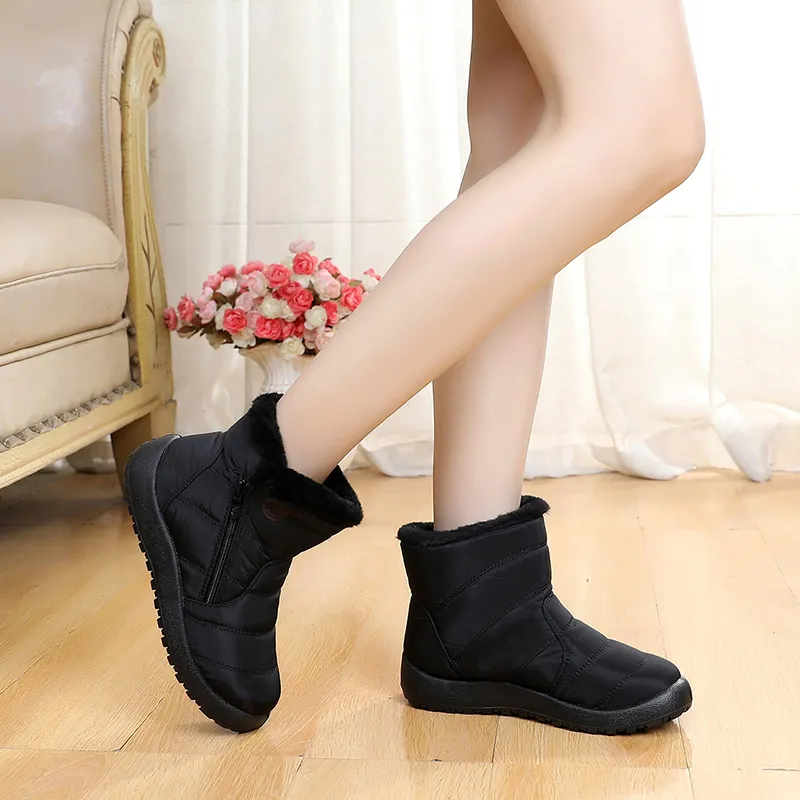 Captain Illy Warm Short Snow Boots Unisex-10