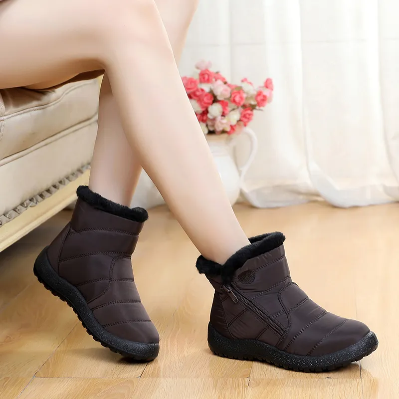 Captain Illy Warm Short Snow Boots Unisex-19