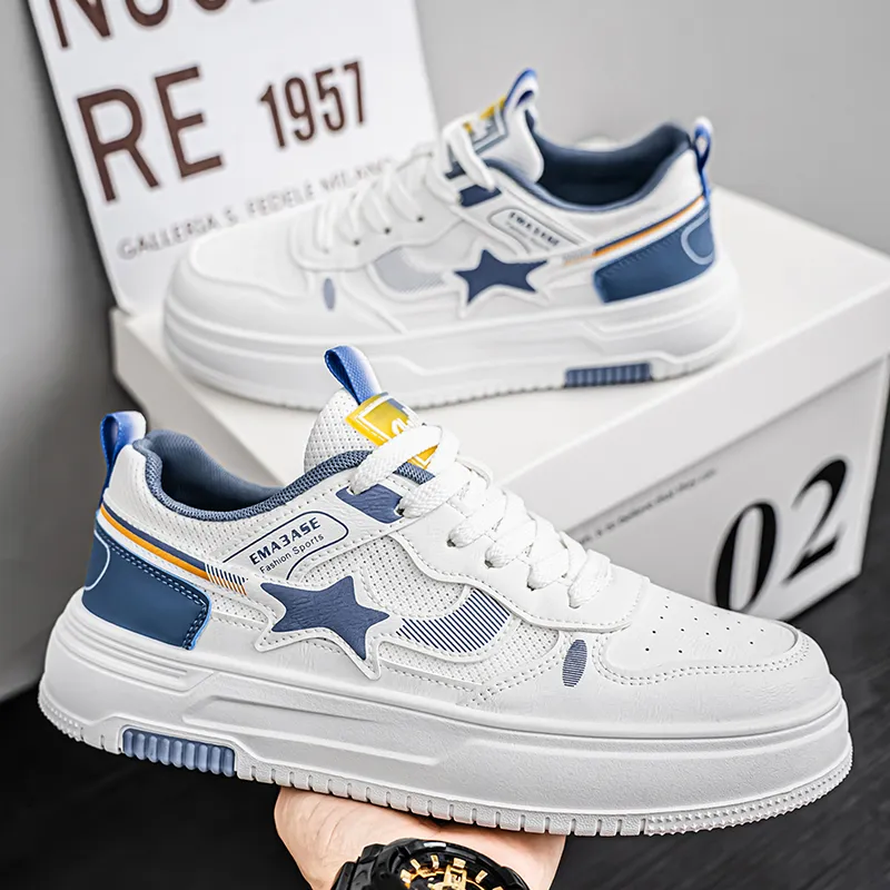 EGCHI Low Top Men's Casual Shoes Men's-12