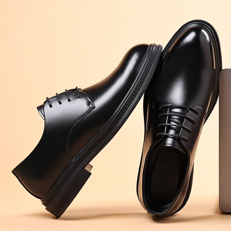 EGCHI Dress Shoes Unisex Low Top-1