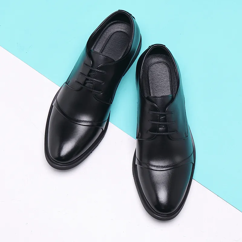 EGCHI Dress Shoes Men Low Top-2