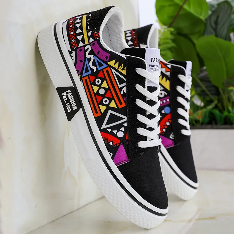 Captain Illy Low Top Casual Shoes Men's Black-5