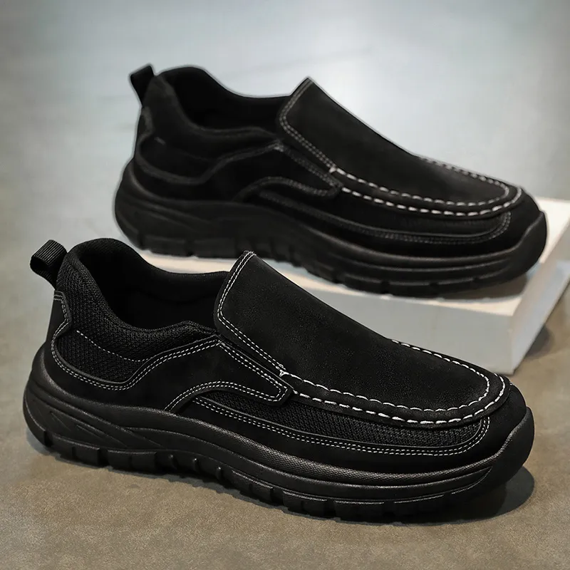 EGCHI Abrasion Resistant Casual Shoes Men's-6