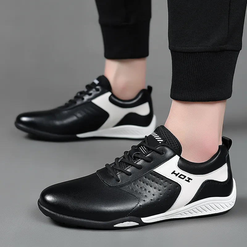 EGCHI Abrasion-Resistant Low-Top Casual Shoes Men's-12