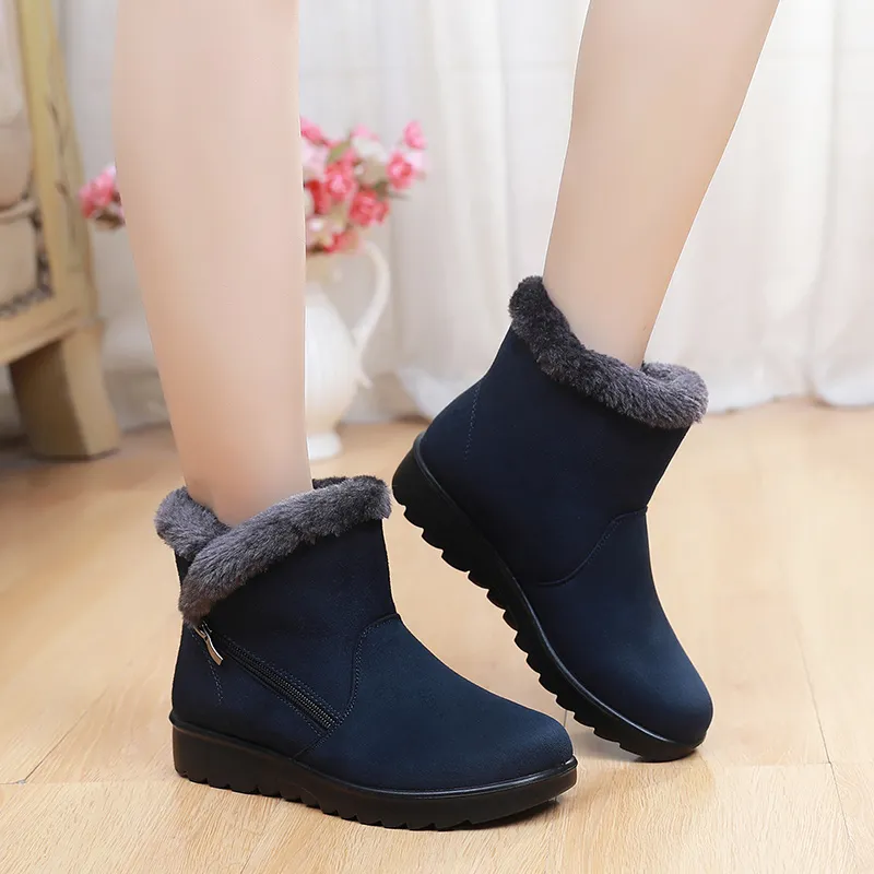 EGCHI Warm Short Snow Boots Unisex-8