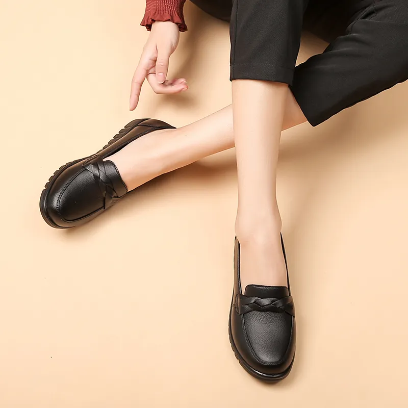 Captain Illy Casual Single Shoes Women's Black-2