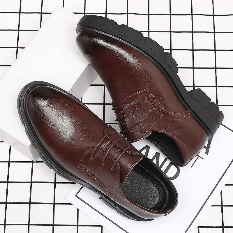 EGCHI Dress Shoes Unisex Low Top-7