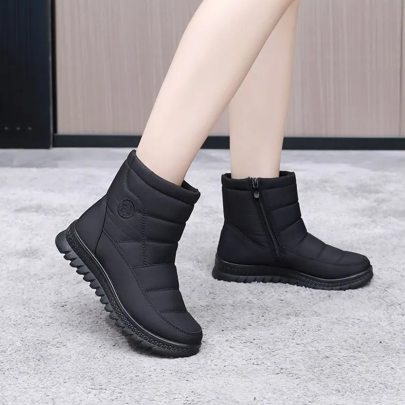 EGCHI Warm Short Snow Boots Women's-11