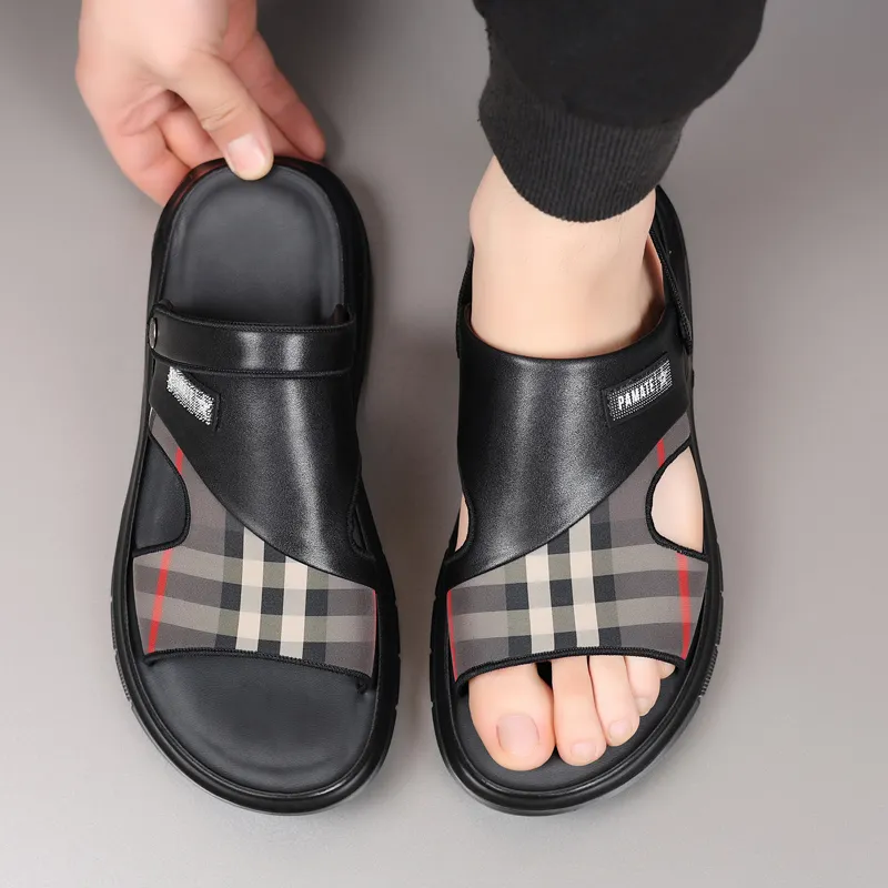 Captain Illy Beach Sandals Men's Black-1