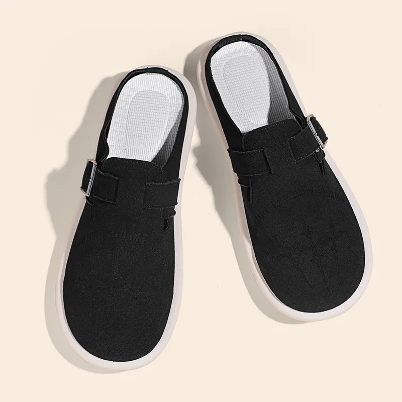 Captain Illy Vibram Sole Quiet Closed Toe Slippers Men's-2