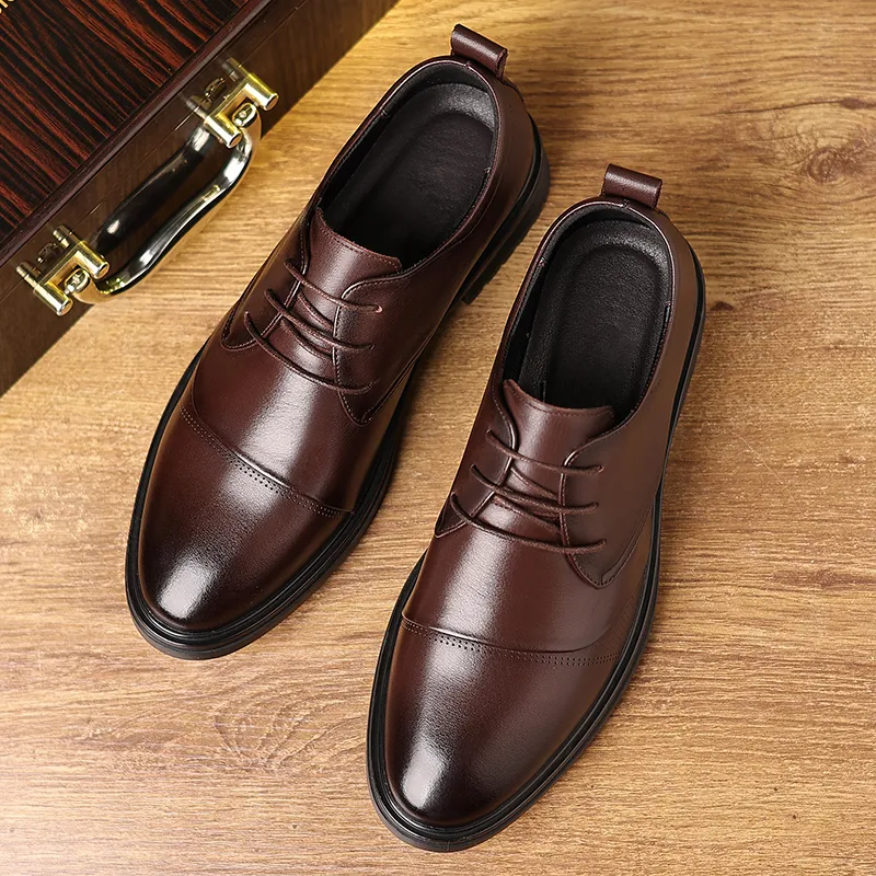 EGCHI Dress Shoes Unisex Low Top-11