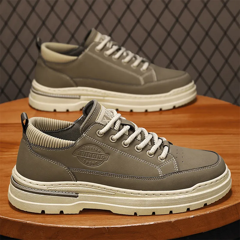 EGCHI Low Top Casual Shoes Men's-17
