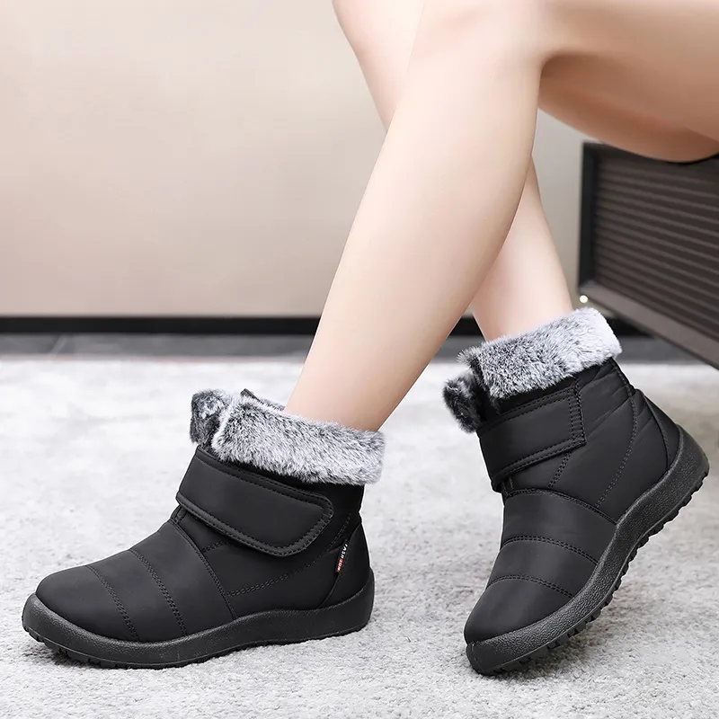 EGCHI Warm Short Snow Boots Women's-3