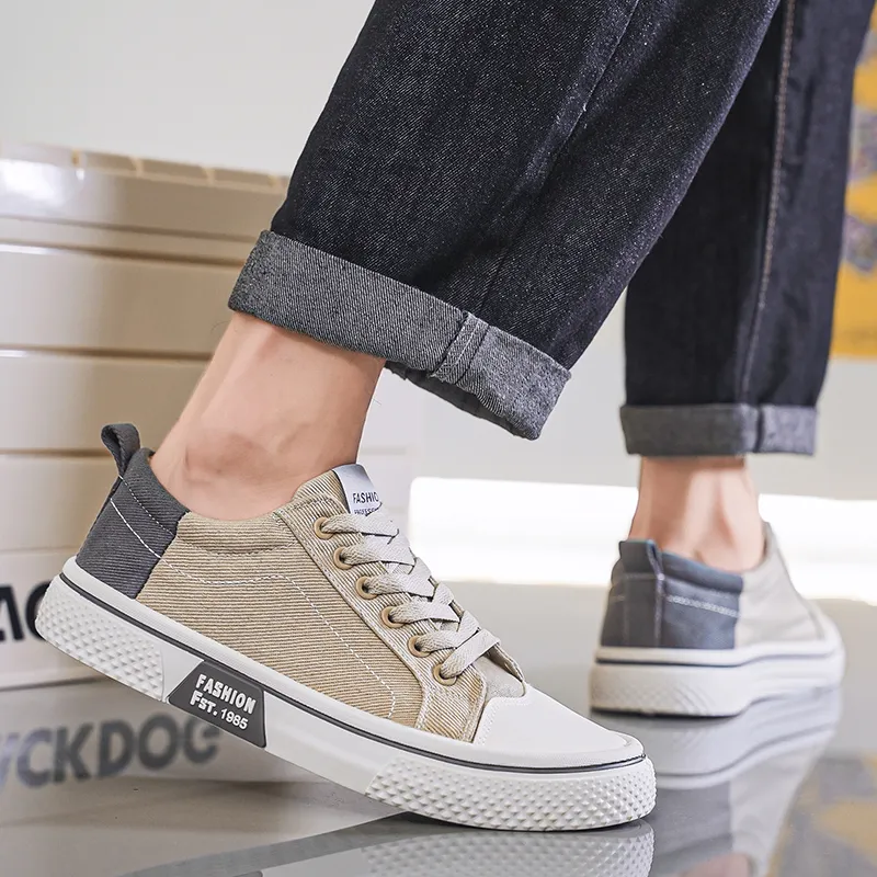 EGCHI Slip Resistant Low Top Skateboard Shoes Men's-3