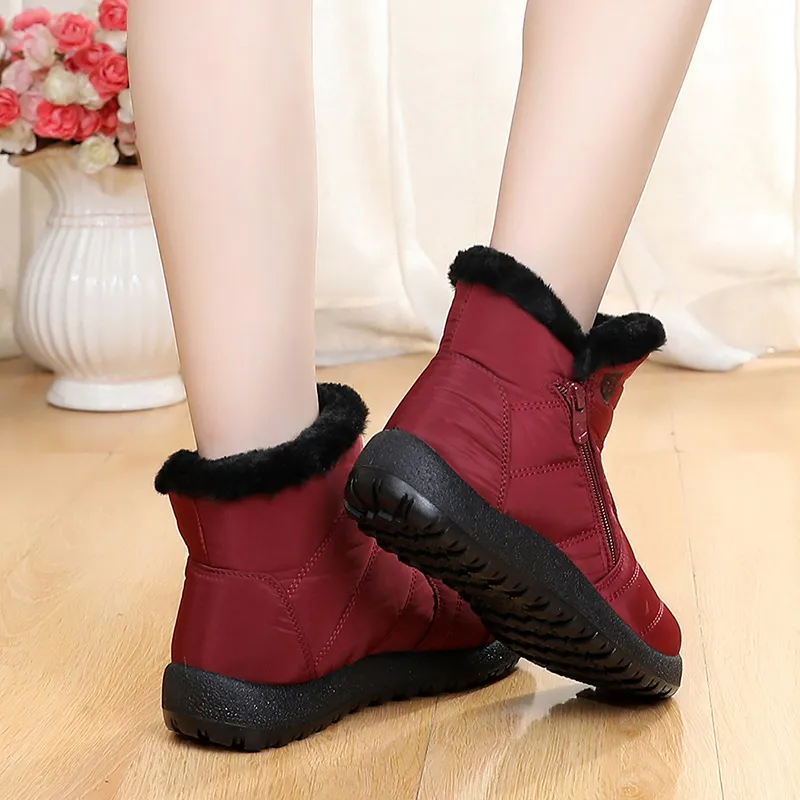 Captain Illy Warm Short Snow Boots Unisex-5