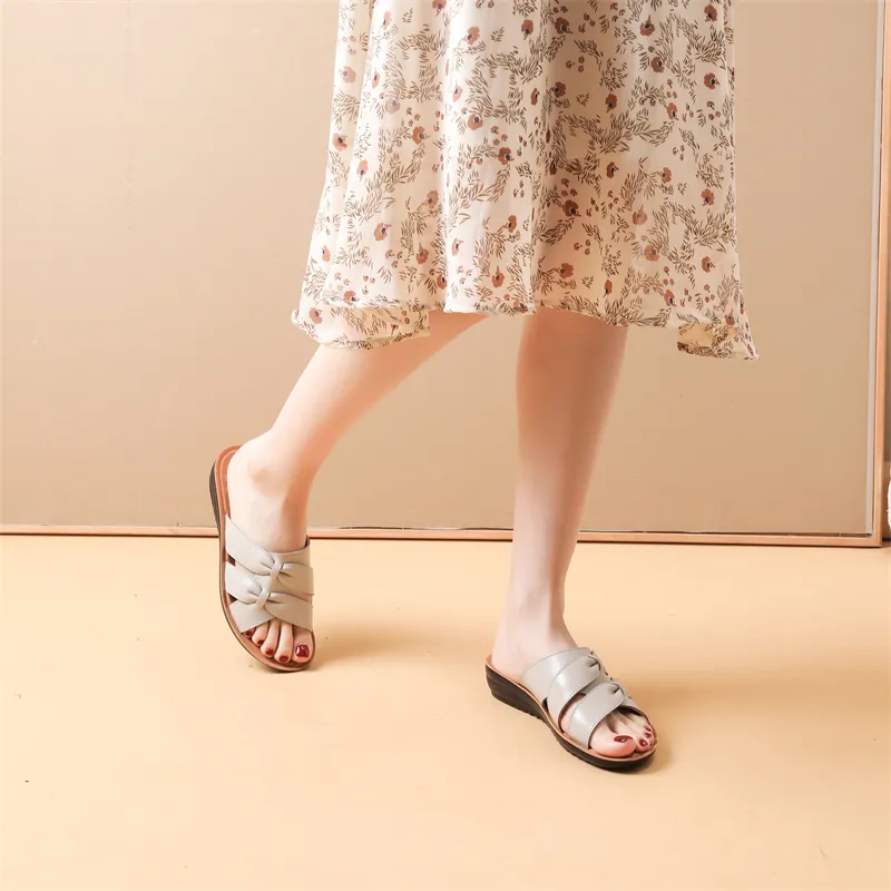 EGCHI Rubber Sole Slide Slippers Women's-9