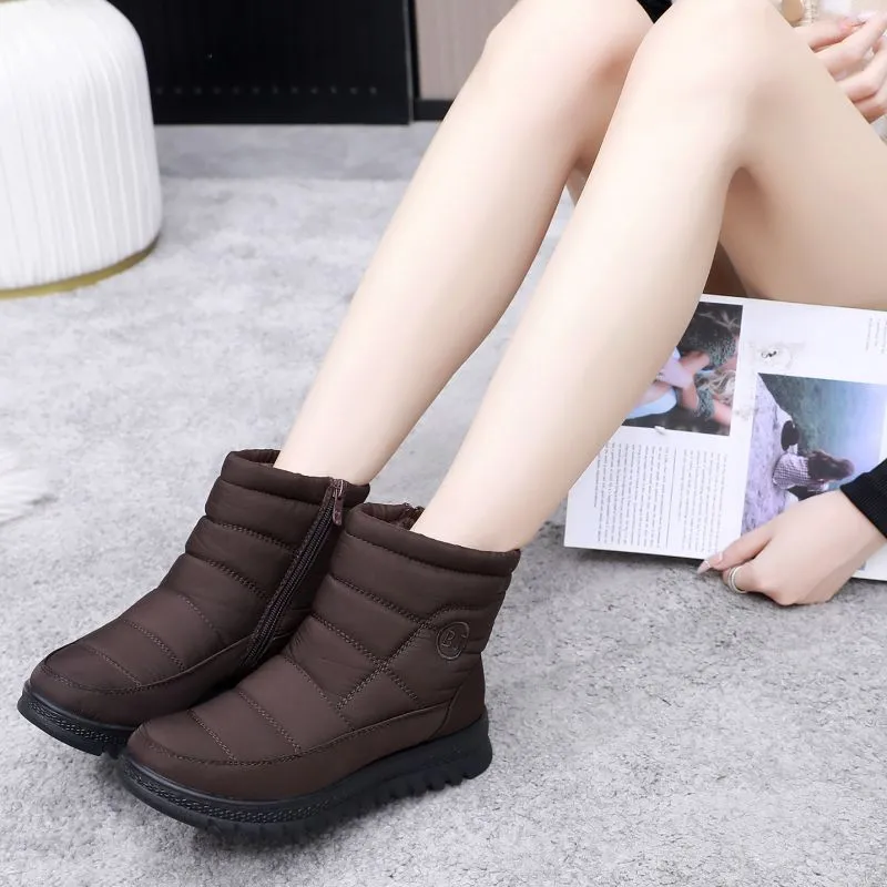 EGCHI Warm Short Snow Boots Women's-21