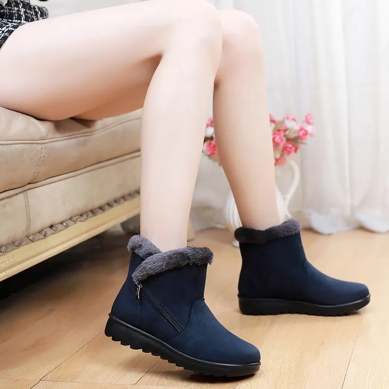 EGCHI Warm Short Snow Boots Unisex-7