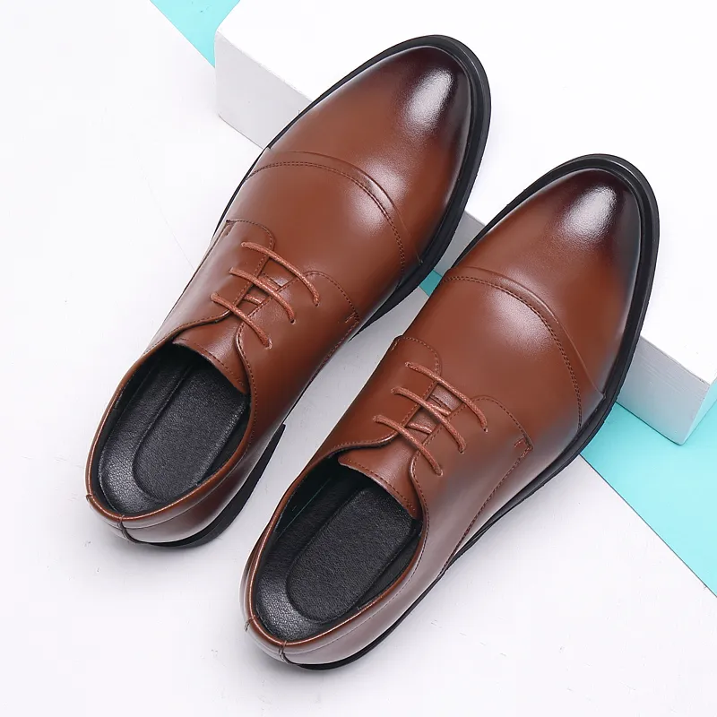 EGCHI Dress Shoes Men Low Top-7