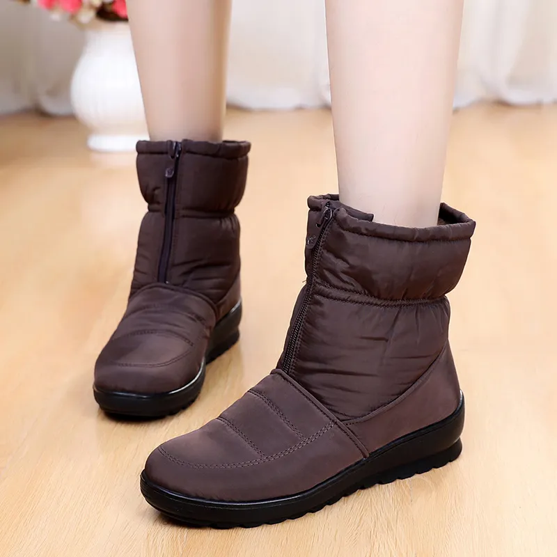 Captain Illy Warm Cushioning Crew Snow Boots Unisex-15