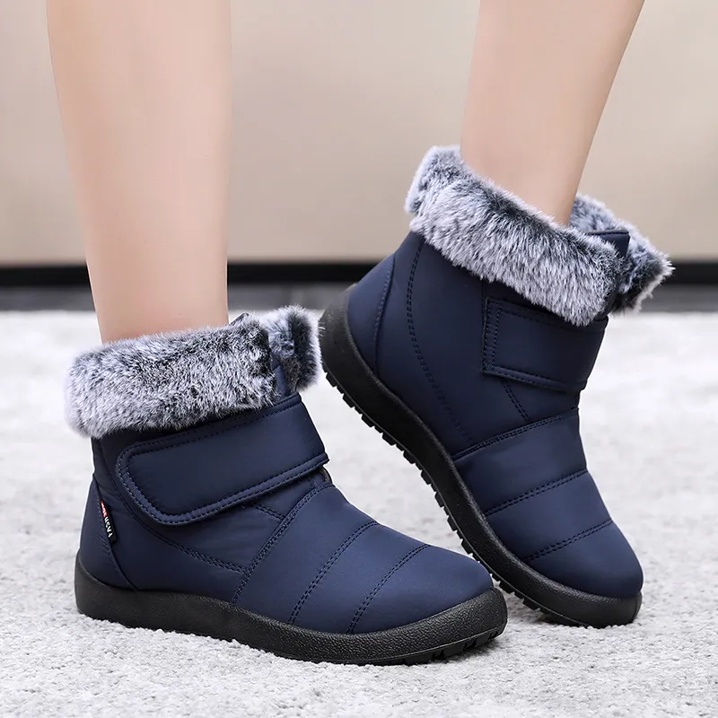 EGCHI Warm Short Snow Boots Women's-5