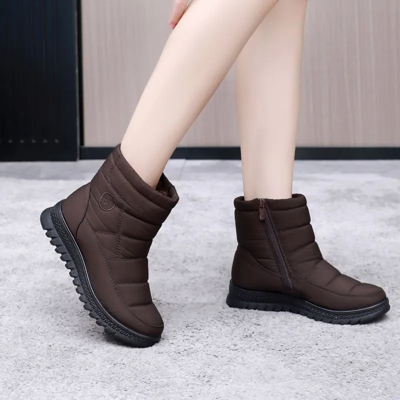 EGCHI Warm Short Snow Boots Women's-20