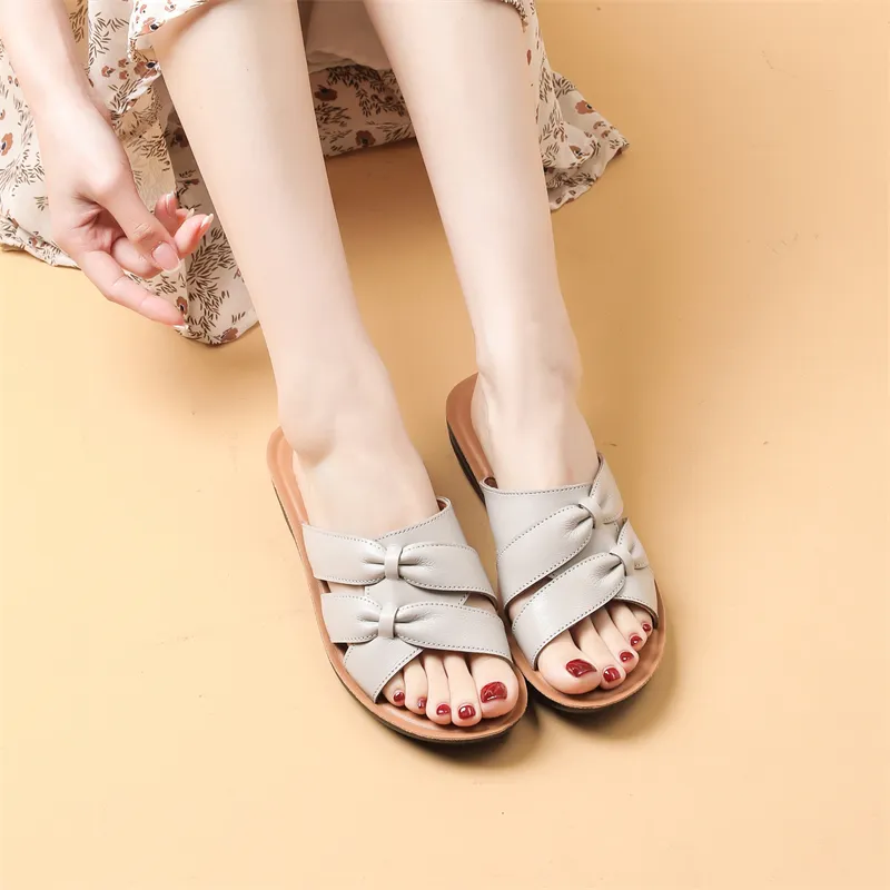 Captain Illy Rubber Sole Slide Slippers Women's-10