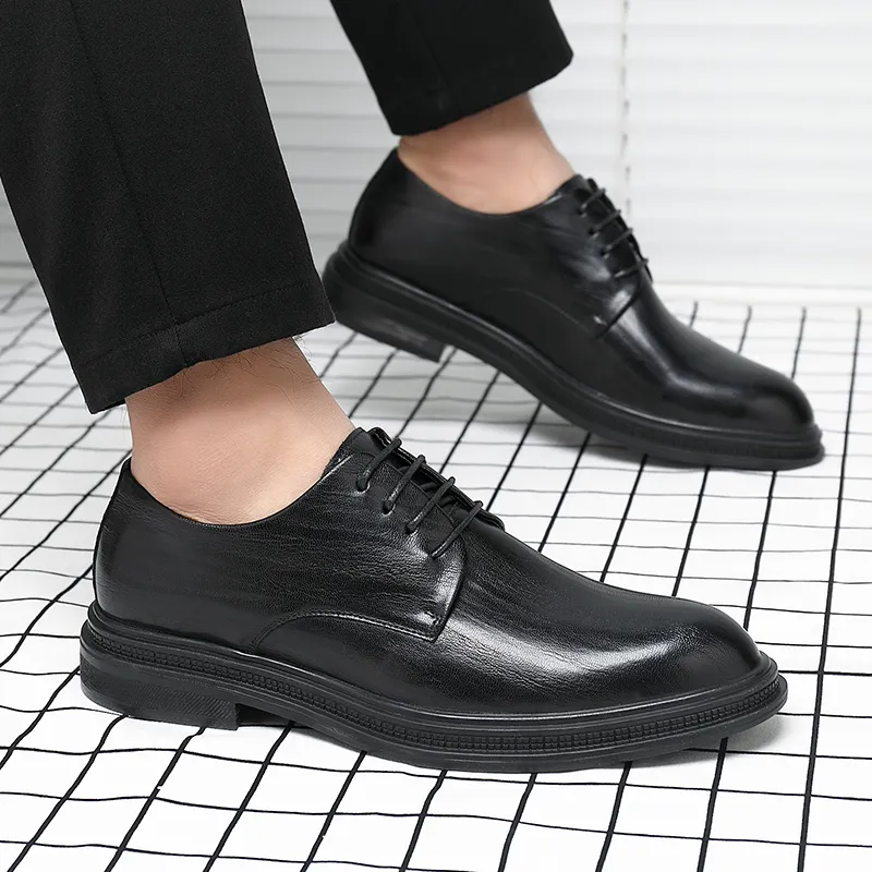 Captain Illy Dress Shoes Unisex Black-5