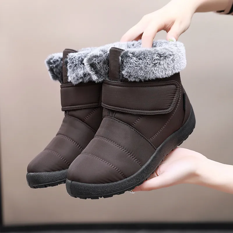 EGCHI Warm Short Snow Boots Women's-14
