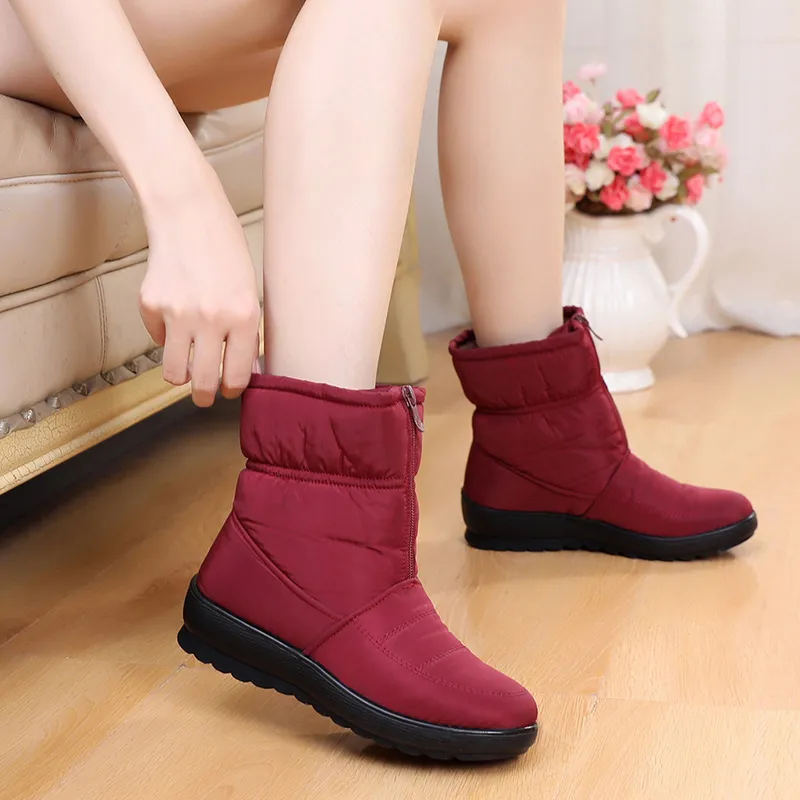 Captain Illy Warm Cushioning Crew Snow Boots Unisex-3