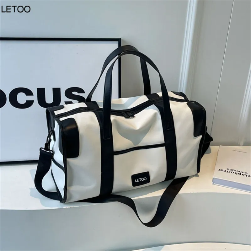 LETOO Fabric Travel Bag Unisex Multicolor-4