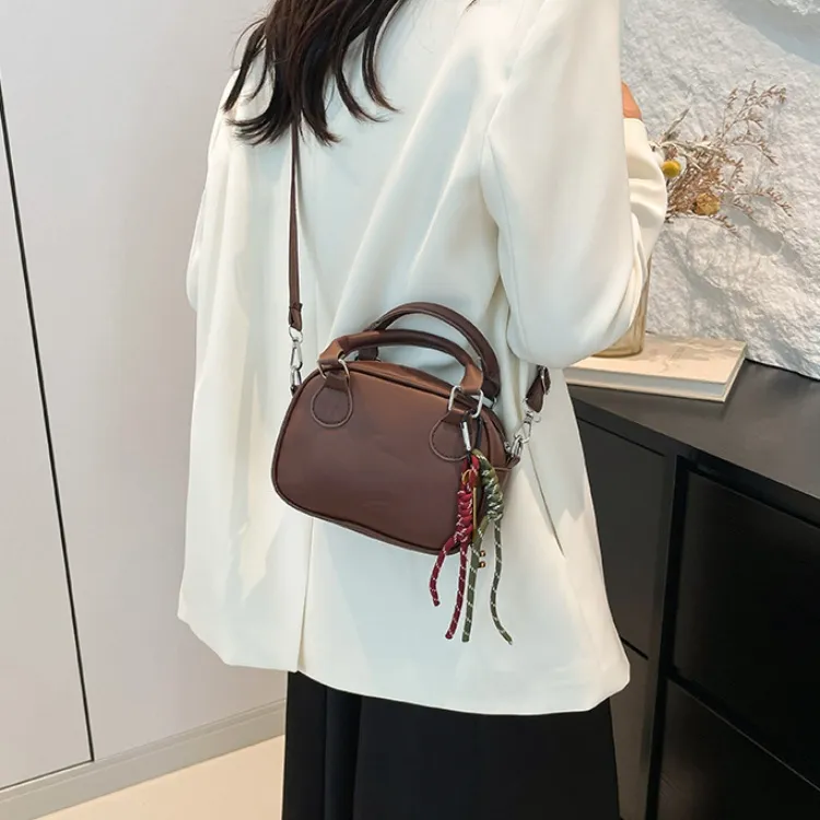 LETOO PU Maillard Style Minimalist Crossbody Bag Regular Women's Multicolor-2