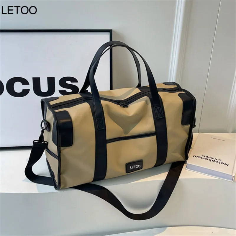 LETOO Fabric Travel Bag Unisex Multicolor-7
