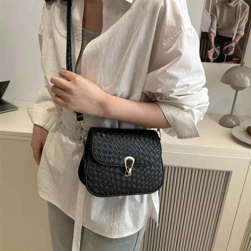 LETOO PU Crossbody Bag Women's White/Khaki/Black/Red-5
