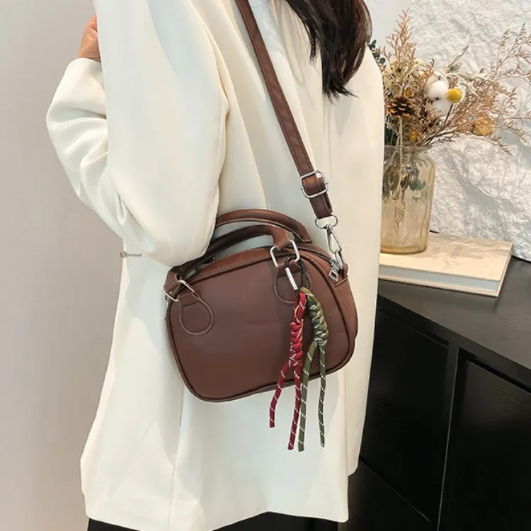 LETOO PU Maillard Style Minimalist Crossbody Bag Regular Women's Multicolor-3