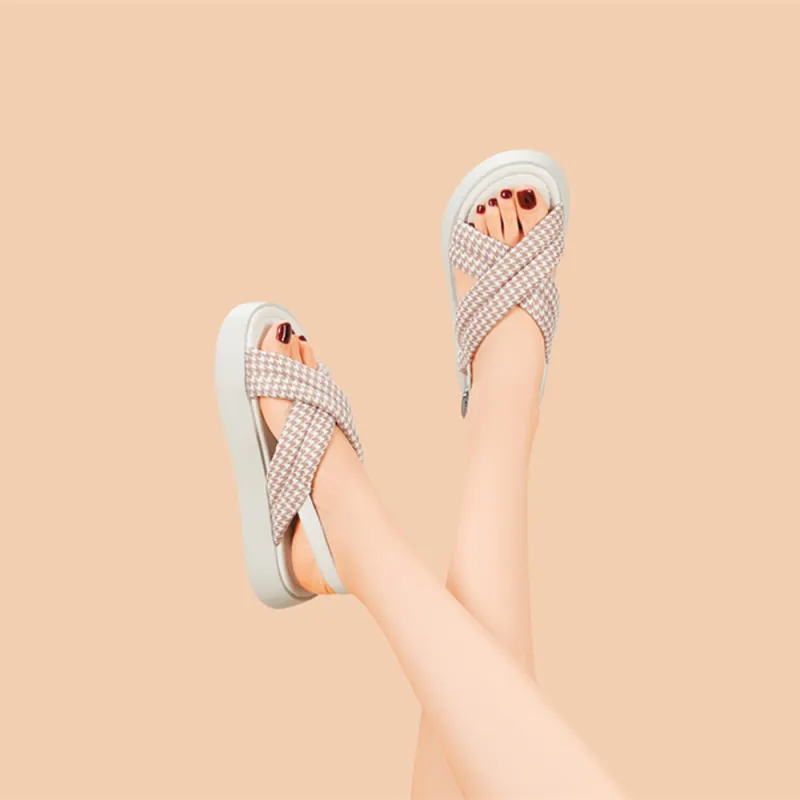 Guci Tianlun GuQiheAven One Strap Sandals 3cm Women's-9