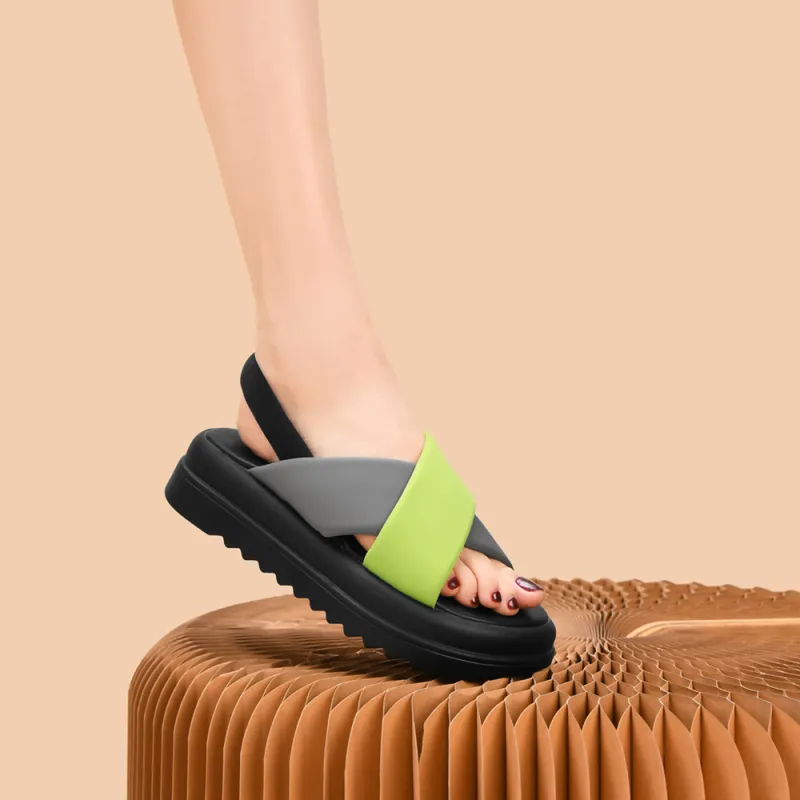 Guci Tianlun GuQiheAven One Strap Sandals 4.5cm Women's-23