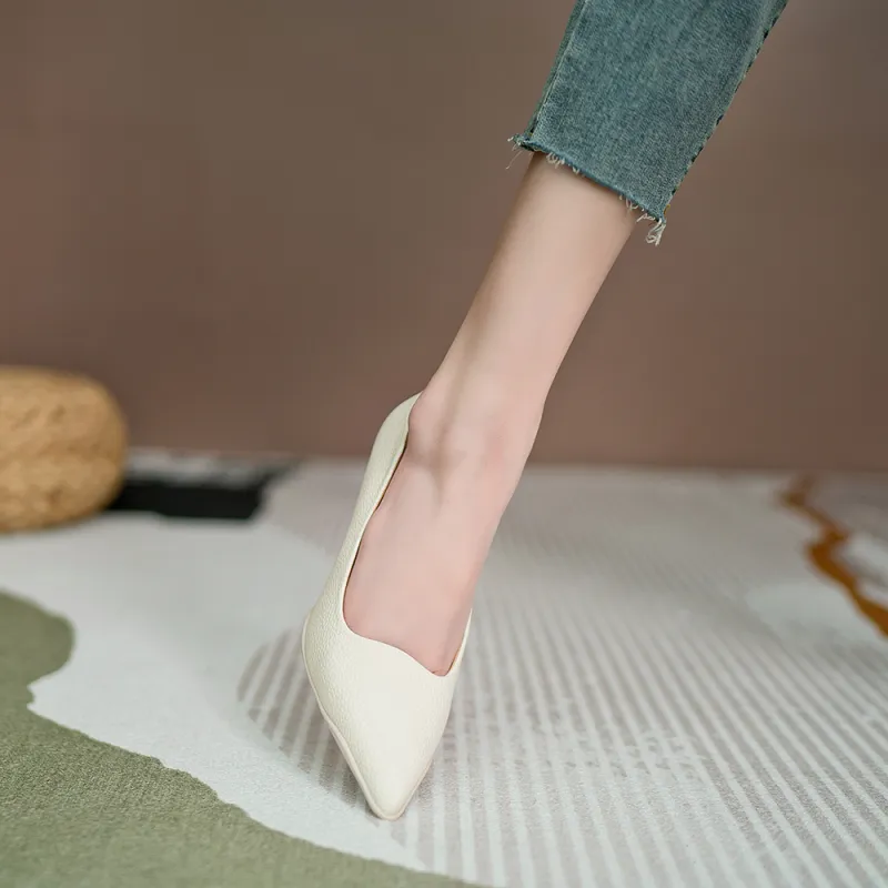 Guci Tianlun GuQiheAven Slim Heel High Heels 7cm Women's-22