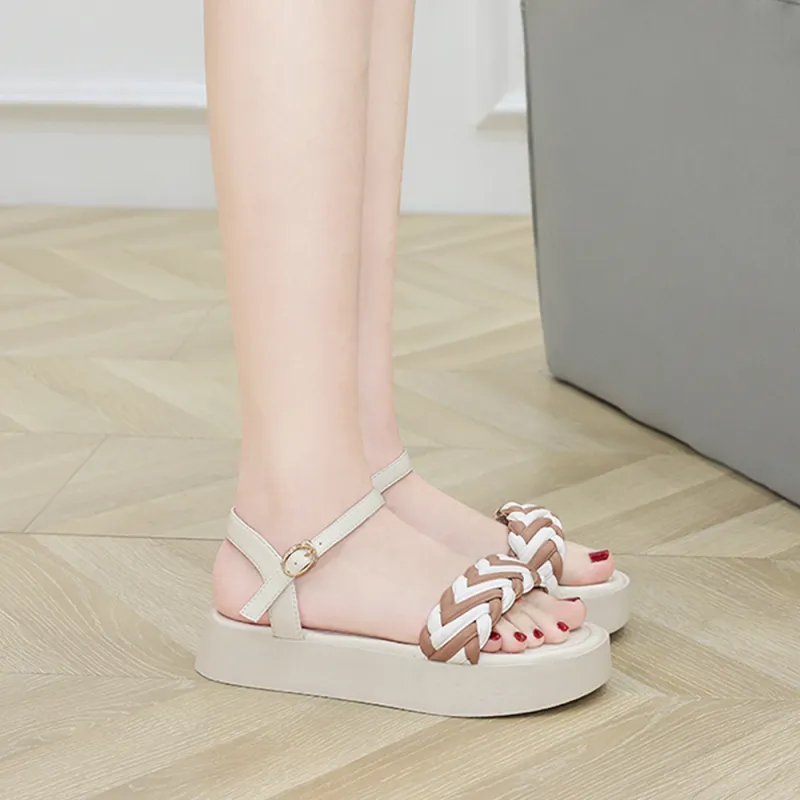 Guci Tianlun GuQiheAven One Strap Sandals 3cm Women's-20